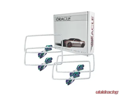 Oracle Lighting GMC Sierra 2007-2013 ORACLE ColorSHIFT Halo Kit (New Square Ring Design) - 2629-335