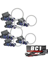 Oracle Lighting Chevrolet Corvette C6 2005-2013 ORACLE ColorSHIFT Halo Kit - Triple                                     - 2683T-335 - Image 4