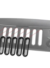 Oracle Lighting Vertical Mesh Inserts for ORACLE Vector Grill (JK Model Only)                                     - 5840-504 - Image 8
