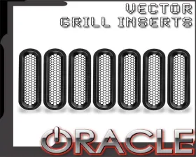 Oracle Lighting Vertical Mesh Inserts for ORACLE Vector Grill (JK Model Only)
