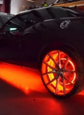 Oracle Lighting Blue Double Row LED Illuminated Wheel Rings                                     - 4228-002 - Image 5