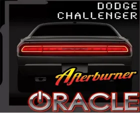 Oracle Lighting Dodge Challenger 2008-2014 ORACLE Afterburner Center Section (4 pcs) Red