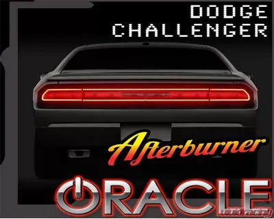 Oracle Lighting Dodge Challenger 2008-2014 ORACLE Afterburner Center Section (4 pcs) Red - 1337-003