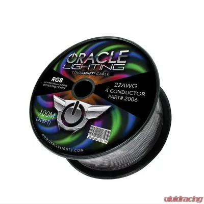 Oracle Lighting 22AWG 4 Conductor RGB Installation Wire (Sold by the Foot) - 2006-001