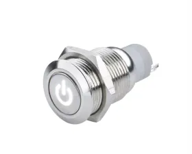 Oracle Lighting Pre-Wired Power Symbol On/Off Flush Mount LED Switch