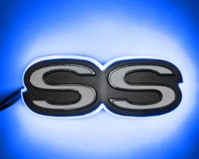 Oracle Lighting Chevrolet Camaro SS Illuminated Emblem - Blue