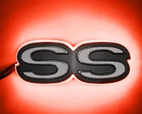 Oracle Lighting Chevrolet Camaro SS Illuminated Emblem - Red