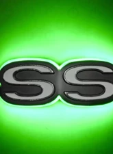 Oracle Lighting Chevrolet Camaro SS Illuminated Emblem - Green                                     - 3095-004 - Image 2