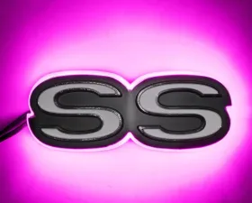 Oracle Lighting Chevrolet Camaro SS Illuminated Emblem - Pink