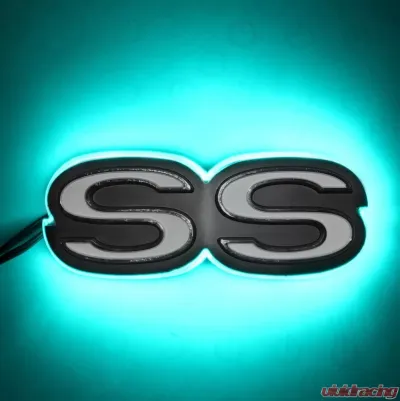 Oracle Lighting Chevrolet Camaro SS Illuminated Emblem - Aqua - 3095-010