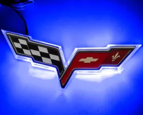 Oracle Lighting Chevrolet Corvette C6 Illuminated Emblem - Dual Intensity