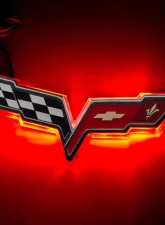 Oracle Lighting Chevrolet Corvette C6 Illuminated Emblem - Dual Intensity                                     - 3098-003 - Image 2