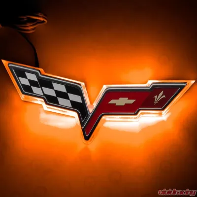 Oracle Lighting Chevrolet Corvette C6 Illuminated Emblem - Dual Intensity - 3098-005