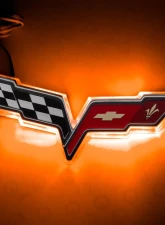 Oracle Lighting Chevrolet Corvette C6 Illuminated Emblem                                     - 3099-005 - Image 2