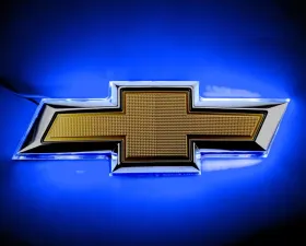 Oracle Lighting 2014-2015 Chevrolet Camaro Illuminated Bowtie - Dual Intensity - Blue