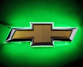 Oracle Lighting 2014-2015 Chevrolet Camaro Illuminated Bowtie - Dual Intensity - Green