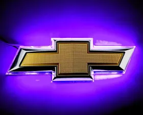 Oracle Lighting 2014-2015 Chevrolet Camaro Illuminated Bowtie - Dual Intensity - UV/Purple