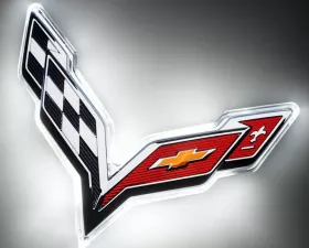 Oracle Lighting Corvette C7 Rear Illuminated Emblem - Dual Intensity