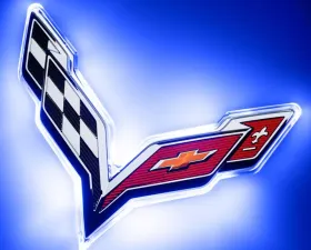 Oracle Lighting Corvette C7 Rear Illuminated Emblem - Dual Intensity