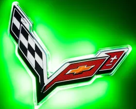 Oracle Lighting Corvette C7 Rear Illuminated Emblem - Dual Intensity
