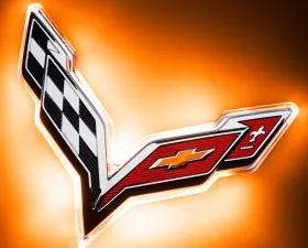 Oracle Lighting Corvette C7 Rear Illuminated Emblem - Dual Intensity