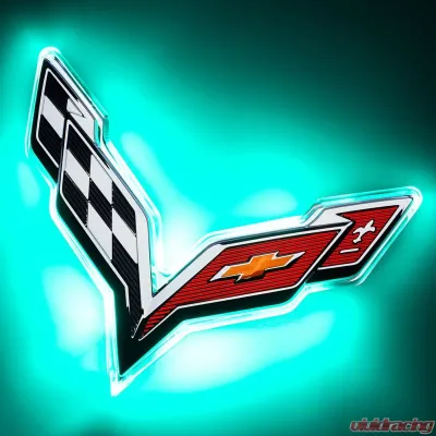 Oracle Lighting Corvette C7 Rear Illuminated Emblem - Dual Intensity - 3655-010