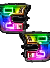 Oracle Lighting Ford F-150 2015-2022 ORACLE ColorSHIFT Projector Headlight Halo Kit                                     - 3957-333 - Image 2