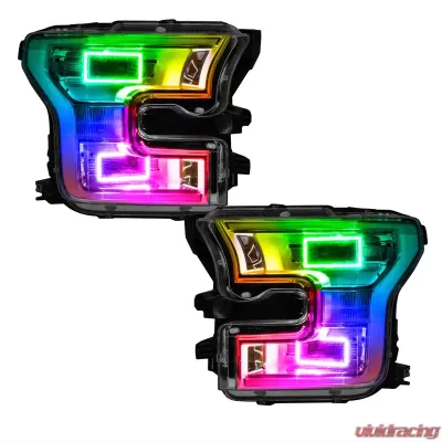 Oracle Lighting Ford F-150 2015-2022 ORACLE ColorSHIFT Projector Headlight Halo Kit - 3957-334
