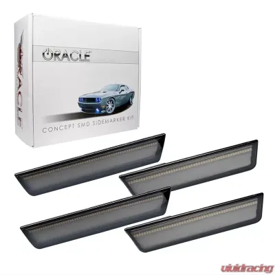 Oracle Lighting 2008-2014 Dodge Challenger Concept Sidemarker Set - Tinted - No Paint - 9800-020