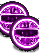 Oracle Lighting ColorSHIFT RGB+W Headlight DRL Upgrade Kit w/ BC1 Controller Jeep Wrangler JL | Gladiator JT 2018+                                     - 1346-335 - Image 12