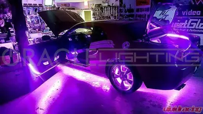 Oracle Lighting Blue Double Row LED Illuminated Wheel Rings - 4228-002