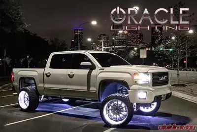 Oracle Lighting Blue Double Row LED Illuminated Wheel Rings - 4228-002