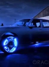 Oracle Lighting Blue Double Row LED Illuminated Wheel Rings                                     - 4228-002 - Image 6