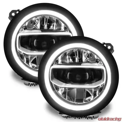 Oracle Lighting ColorSHIFT RGB+W Headlight DRL Upgrade Kit w/ BC1 Controller Jeep Wrangler JL | Gladiator JT 2018+ - 1346-335