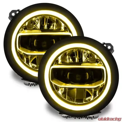 Oracle Lighting ColorSHIFT RGB+W Headlight DRL Upgrade Kit w/ BC1 Controller Jeep Wrangler JL | Gladiator JT 2018+ - 1346-335