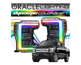 Oracle Lighting Dynamic ColorSHIFT Headlight DRL Non-LED Ford F-Series Super Duty 2017-2019