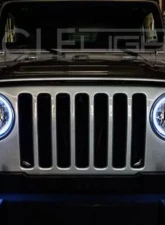 Oracle Lighting Waterproof LED Halo Kit Jeep Wrangler TJ 97-06                                     - 3947-335 - Image 2
