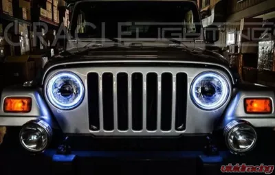 Oracle Lighting Waterproof LED Halo Kit Jeep Wrangler TJ 97-06 - 3947-335