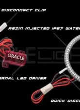 Oracle Lighting 7 Inch Round Exterior Waterproof LED Halo Kit                                     - 3981-335 - Image 2