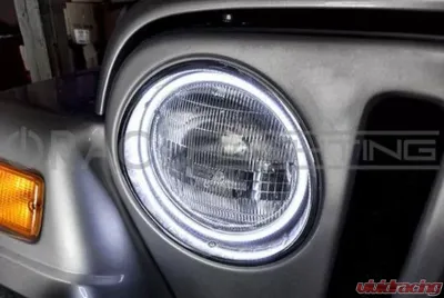 Oracle Lighting 7 Inch Round Exterior Waterproof LED Halo Kit - 3981-335