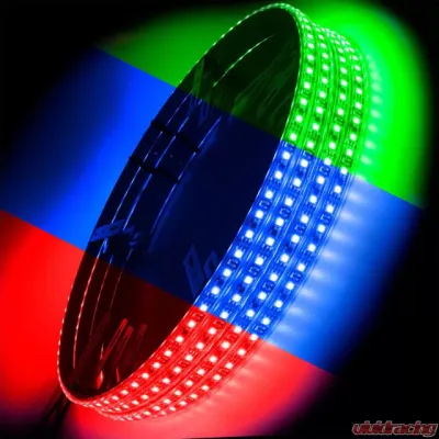 Oracle Lighting Dynamic ColorSHIFT LED Illuminated Wheel Rings - 4215-332