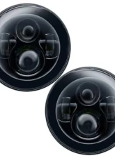 Oracle Lighting 7 Inch ColorSHIFT High Powered LED Headlights Black Bezel (Pair) w/ BC1 Controller Jeep 2007+                                     - 5769-335 - Image 7
