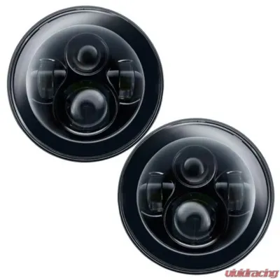 Oracle Lighting 7 Inch ColorSHIFT High Powered LED Headlights Black Bezel (Pair) w/ BC1 Controller Jeep 2007+ - 5769-335