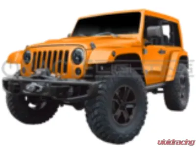 Oracle Lighting 7 Inch ColorSHIFT High Powered LED Headlights Black Bezel (Pair) w/ BC1 Controller Jeep 2007+ - 5769-335