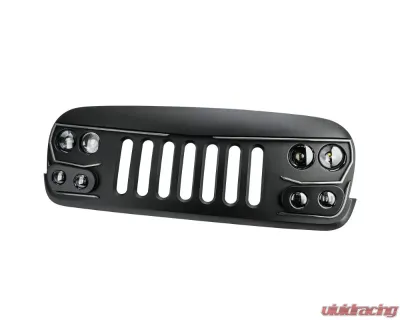 Oracle Lighting VECTOR Series Full LED Grill Jeep Wrangler JK 2007-2017 - 5817-PRO
