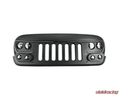 Oracle Lighting VECTOR Series Full LED Grill Jeep Wrangler JK 2007-2017 - 5817-PRO
