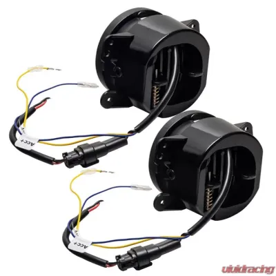 Oracle Lighting High Performance 20W LED Fog Lights Red Halo Jeep Wrangler JK/JL | Gladiator JT 2007-2020 - 5846-003