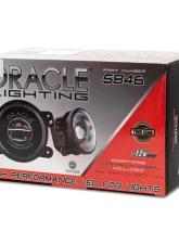 Oracle Lighting High Performance 20W LED Fog Lights Red Halo Jeep Wrangler JK/JL | Gladiator JT 2007-2020                                     - 5846-003 - Image 2