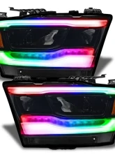 Oracle Lighting ColorSHIFT RGB+W Headlight DRL Upgrade Kit w/o Controller Dodge Ram 1500 2019-2024                                     - 1281-339 - Image 5