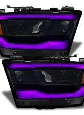 Oracle Lighting ColorSHIFT RGB+W Headlight DRL Upgrade Kit w/o Controller Dodge Ram 1500 2019-2024                                     - 1281-339 - Image 10